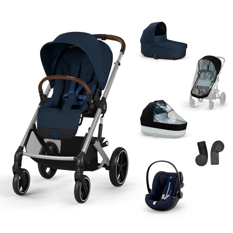 CYBEX BALIOS S Lux 2024 SET L / OCEAN BLUE + CLOUD G plus