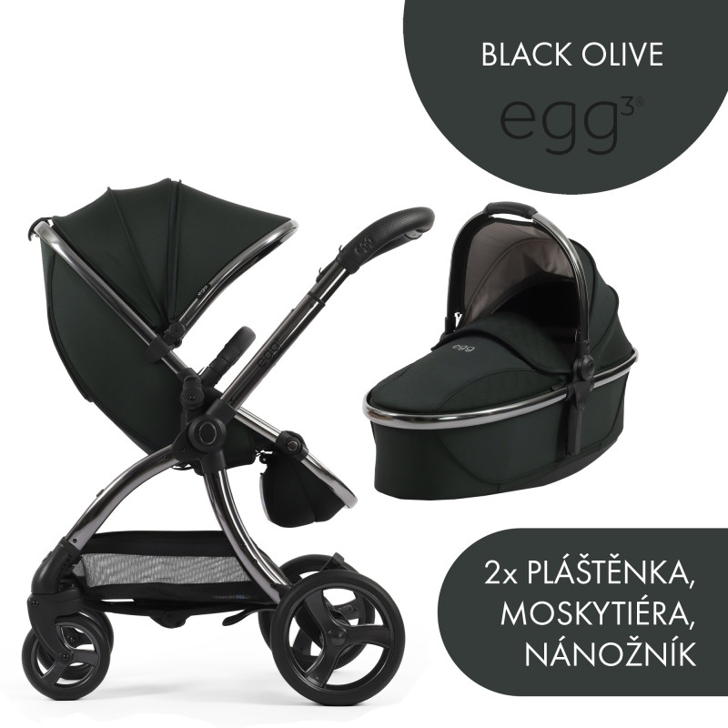BabyStyle Egg3 set 2 v 1 - Black Olive 2025