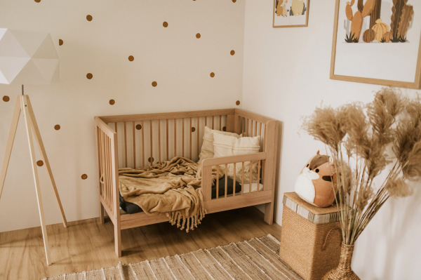 Posteľ KLUPŚ OLIVIA buk 120x60 1