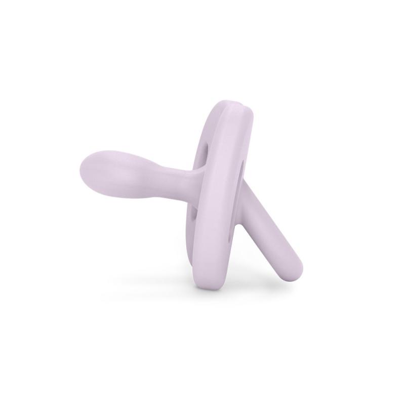 SUAVINEX | CUMLÍK fyziologický SILIKON 6-18m SX PRO - COLOUR ESSENCE - fialové 1