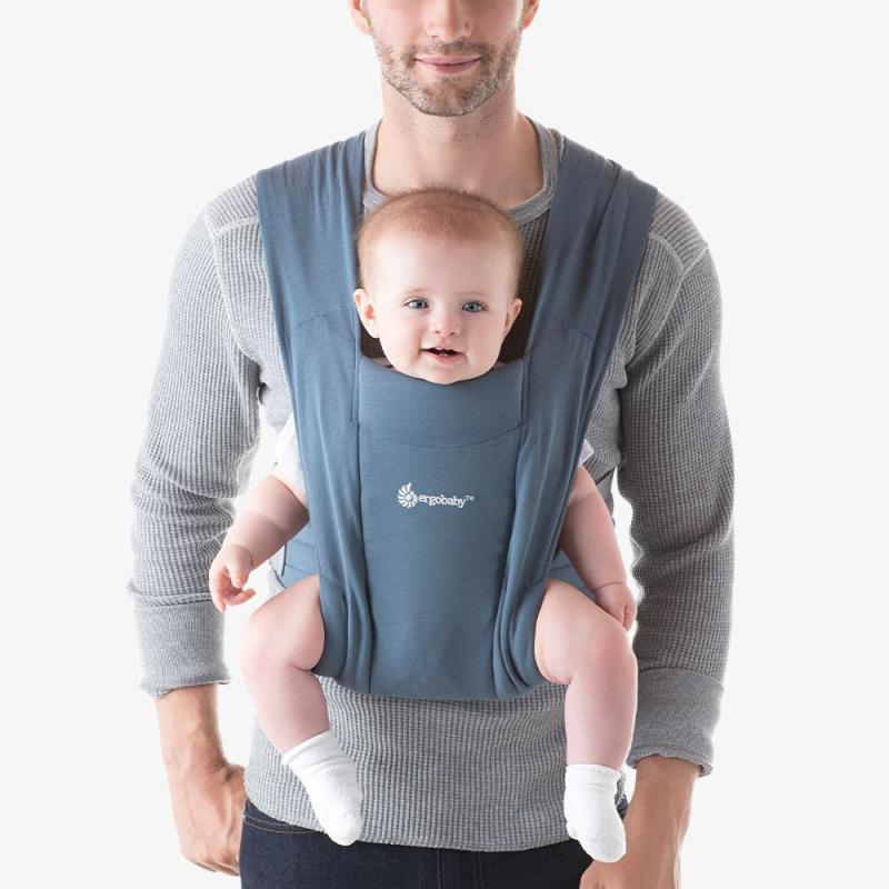 ERGOBABY | Nosič EMBRACE - SOFT KNIT - OXFORD BLUE