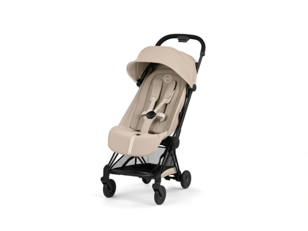 Kočík Cybex Coya Comfort 2026 rám matt black - Cozy Beige