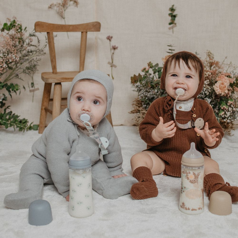 SUAVINEX | Dojčenská fľaša POETRY 360ml FYZIOL PRŮTOK L - modrá 5