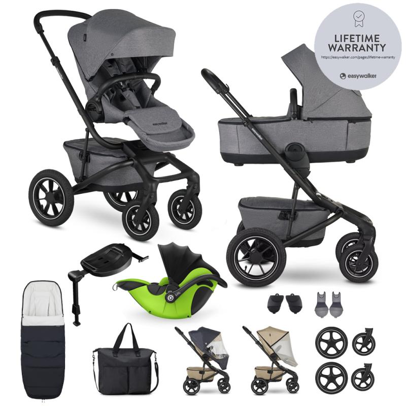 EASYWALKER Jimmey Set, Iris Grey XXL