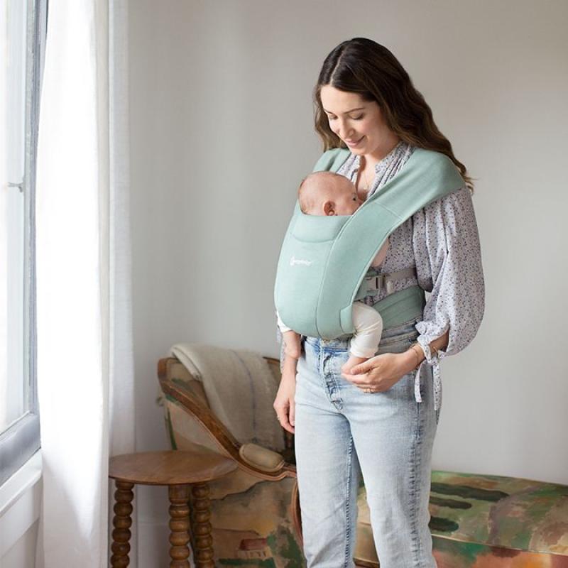 ERGOBABY | Nosič EMBRACE - SOFT KNIT - JADE 2