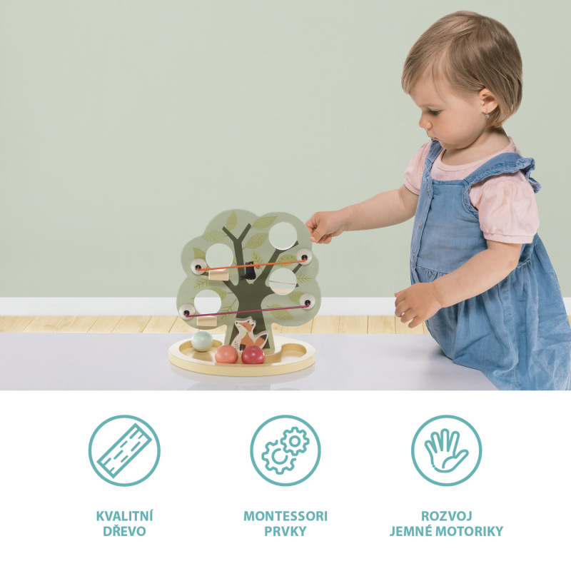 Drevená kuličkodráha, Wood 1