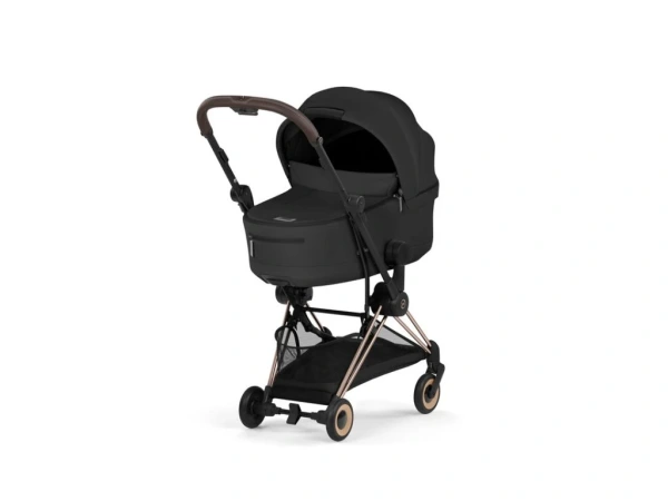 Kočík Cybex Coya Comfort 2026 rám Rosegold - Sepia Black 5