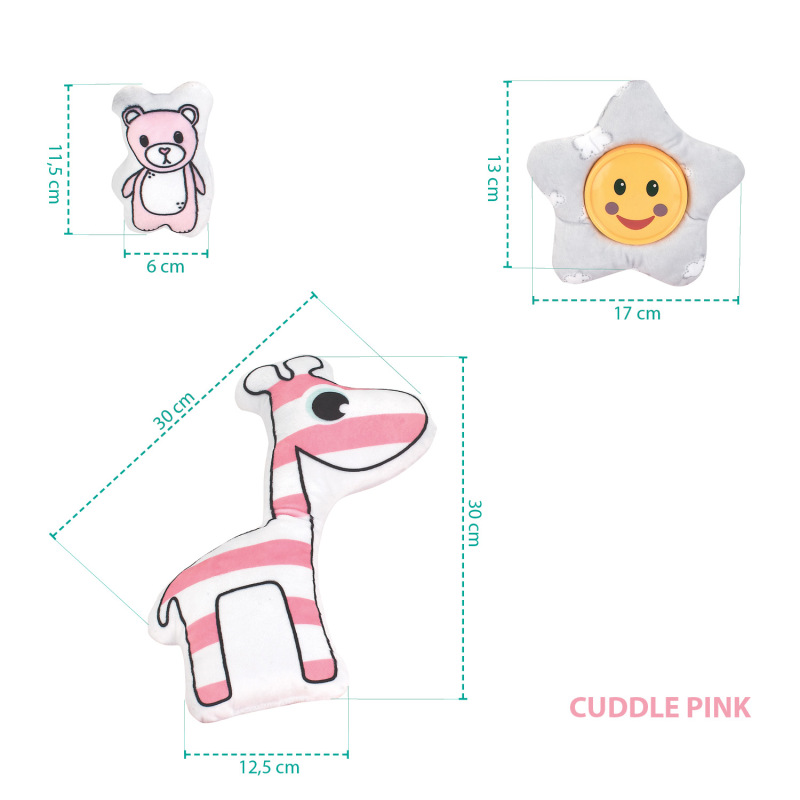 Hracia deka comfort, Cuddle Pink 4