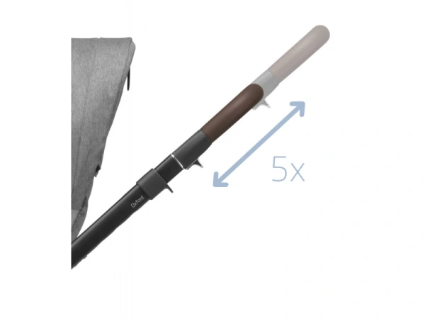 Oxford kočík + vanička Oria Select Grey 8