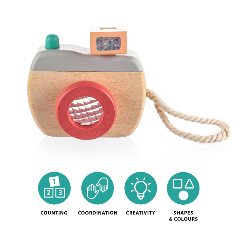 Dřevěný fotoaparát, Grey 3