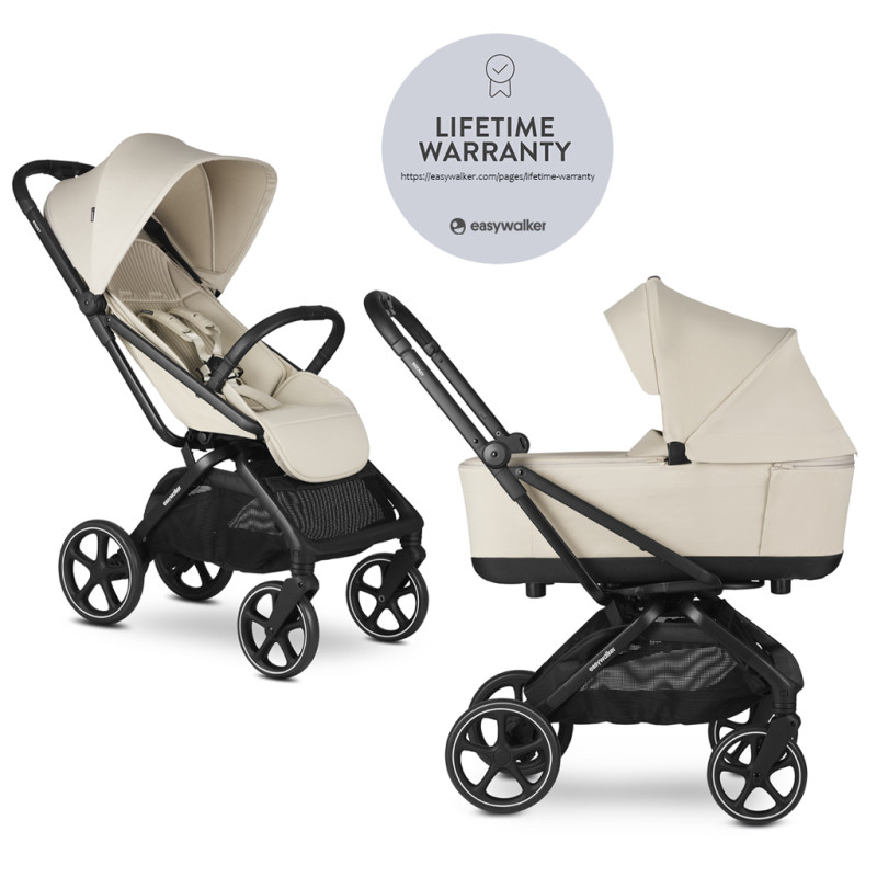 EASYWALKER Kočík kombinovaný Rockey L Bright Taupe