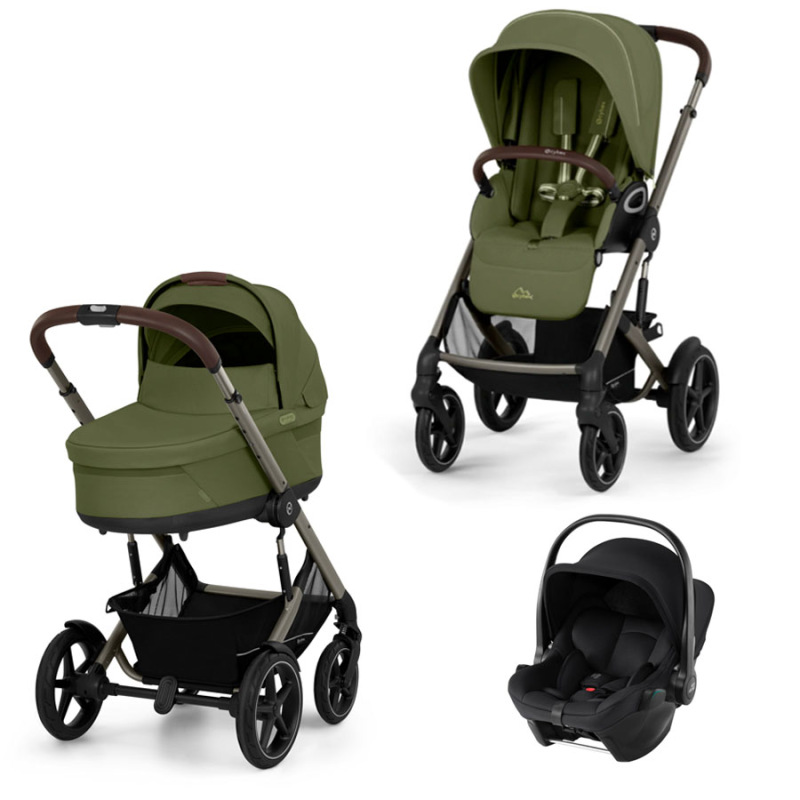 CYBEX Talos S LUX 3-kombinácia - Moss Green