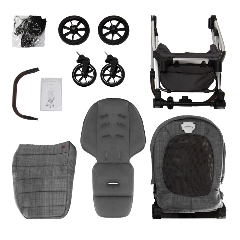 Kočík Quest, Tornado Grey/Silver 7