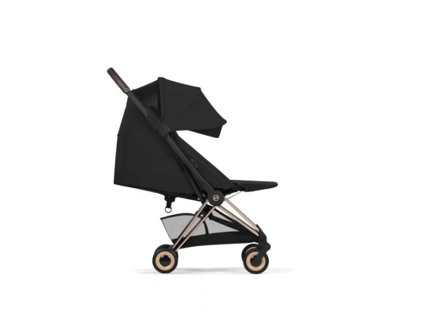 Kočík Cybex Coya Comfort 2026 rám Rosegold - Sepia Black 3