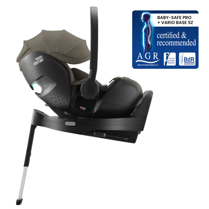 Autosedačka Baby-Safe Pro Vario Base 5Z Bundle Lux, Urban Olive 2