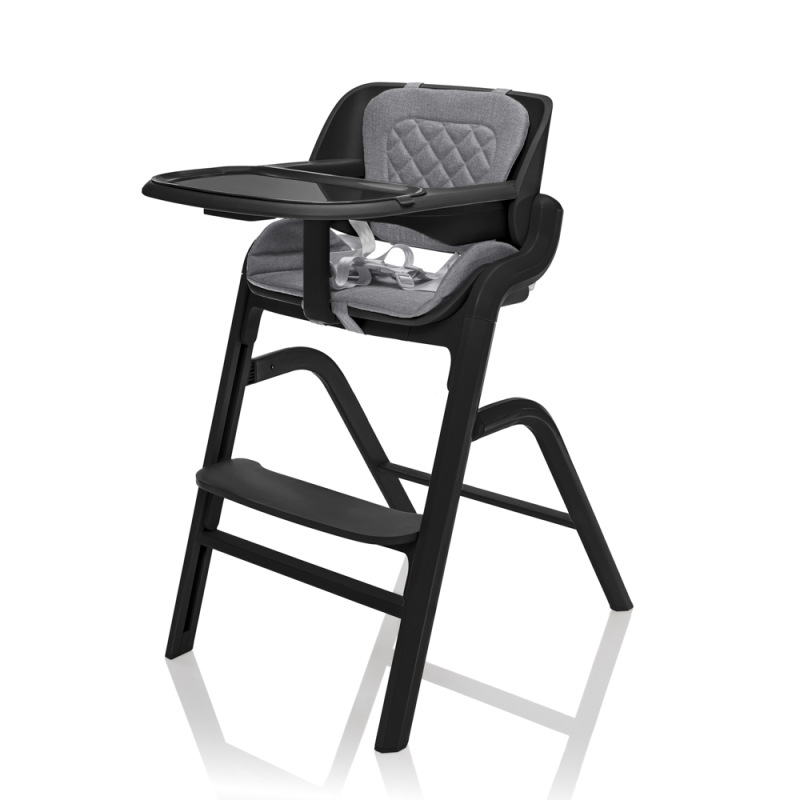 Set stolička Inpira + novorodenecký set + hojdacia základňa, Berry Black 8