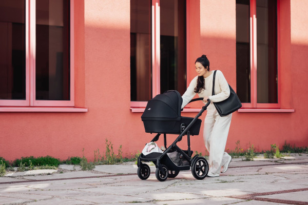 Sada kočíka Smile 5Z + hlboká vanička Style, Mineral Grey 17