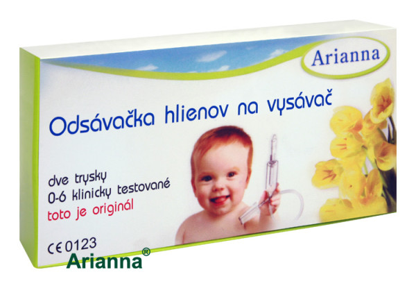 ARIANNA Baby Vac Odsávačka nosných hlienov na vysávač