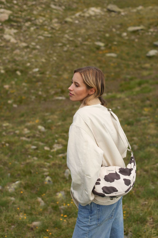 STUDIO NOOS - Puffy Adult FANNY kabelka | Holy Cow Brownish 1