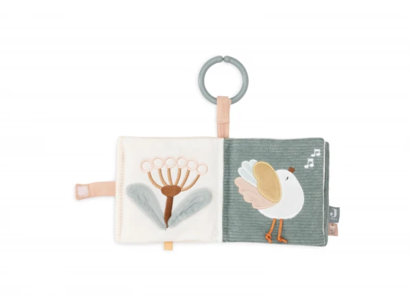 Textilná knižka s aktivitami Lovely Birds 3