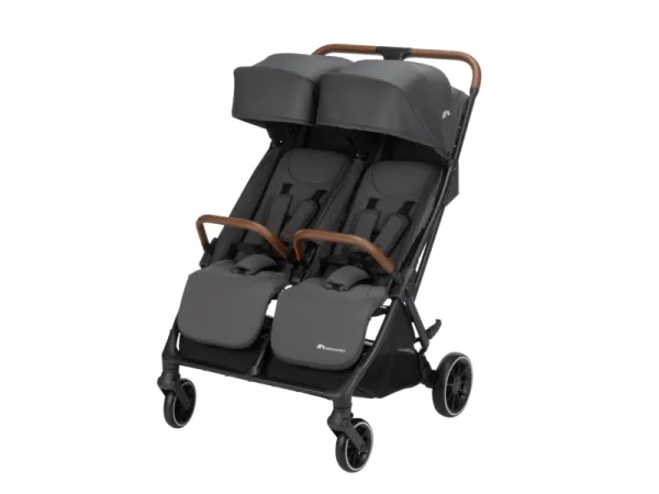 Kočík pre dvojčatá Mane MIneral Graphite