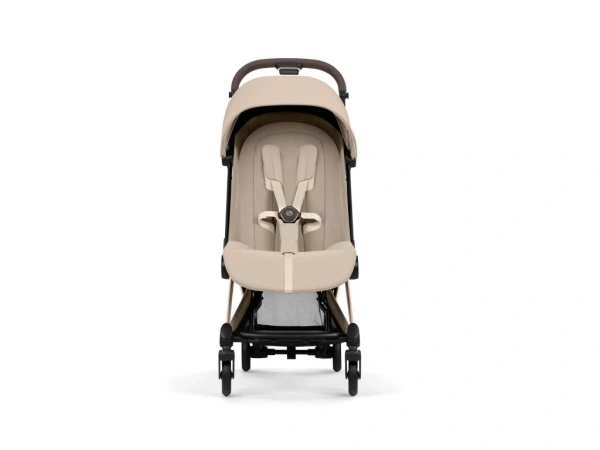 Cybex COYA Style 2026 rám RoseGold - Cozy Beige 4