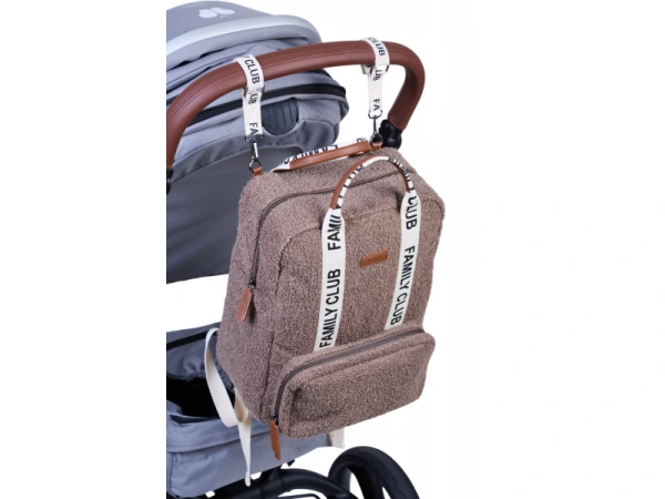 Prebaľovací batoh Family Club Signature Teddy Soft Brown 12