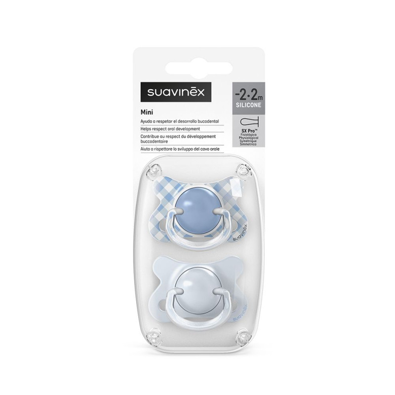 SUAVINEX | Cumlík SX PRO fyziologický WILD & FREE -2/2 m - modrý 5