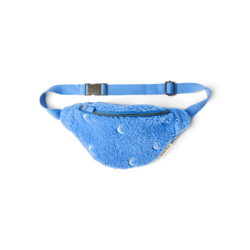 STUDIO NOOS - Teddy Hearts Mini FANNY pack - ľadvinka | Blue Moon