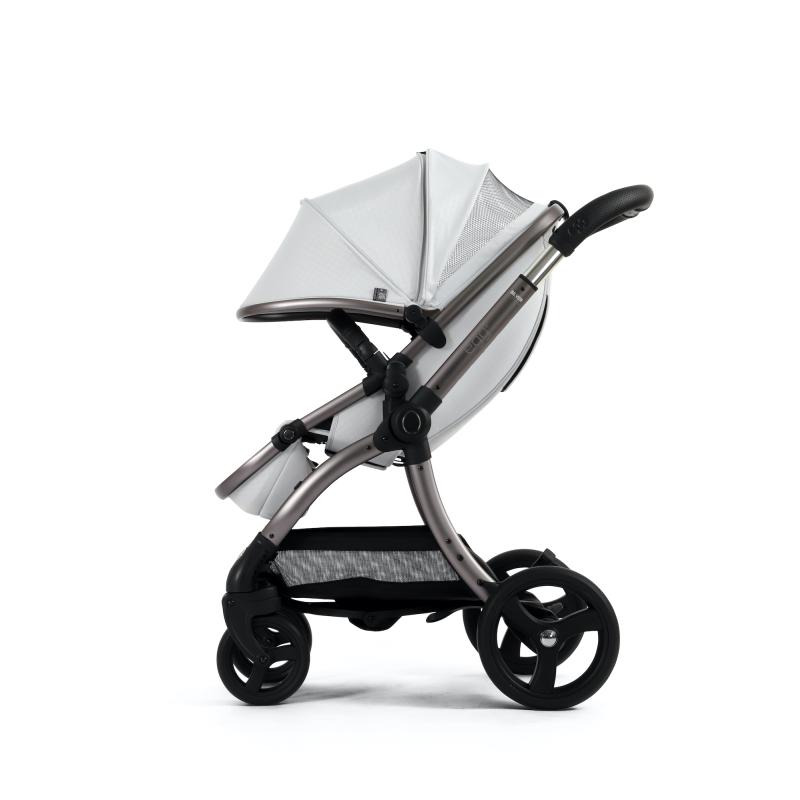 BabyStyle Egg3 kočík, Houndstooth Silver - Special Edition 2025 10