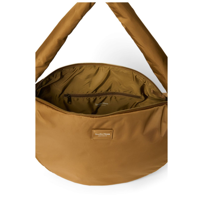 STUDIO NOOS - Technical Puffy Cross Body bag | Honey Brown 3