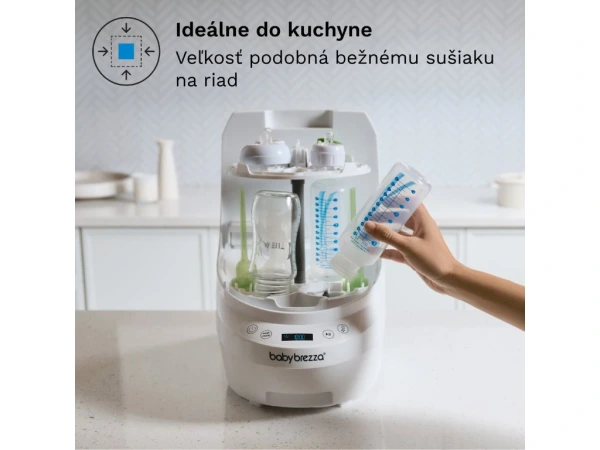 Baby Brezza Bottle Washer Pro All White - umývačka fliaš 7