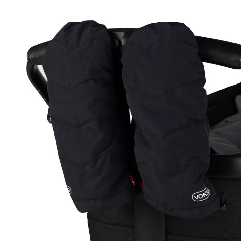 Voksi Stroller Mittens black light grey 2