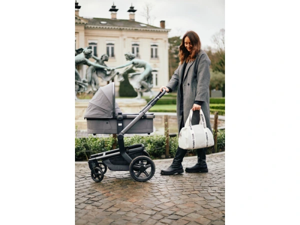 Prebaľovacia taška Mommy Club Signature Canvas Off White 11