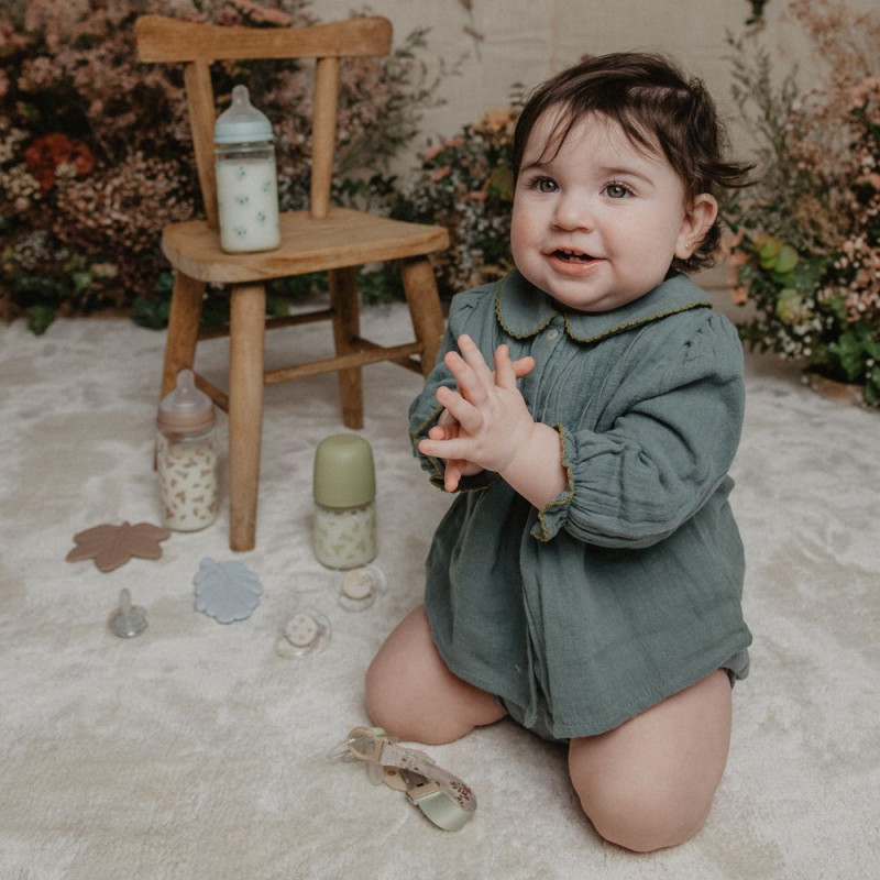 SUAVINEX | Dojčenská fľaša POETRY 360ml FYZIOL PRŮTOK L - modrá 6