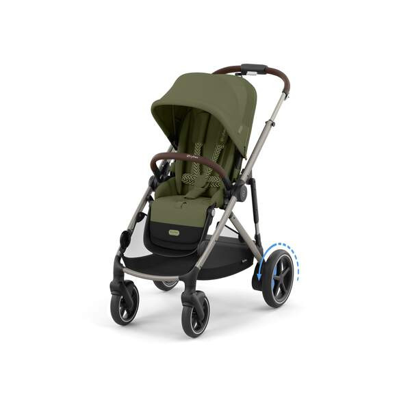 Elektrický kočík Cybex eGazelle Moss Green