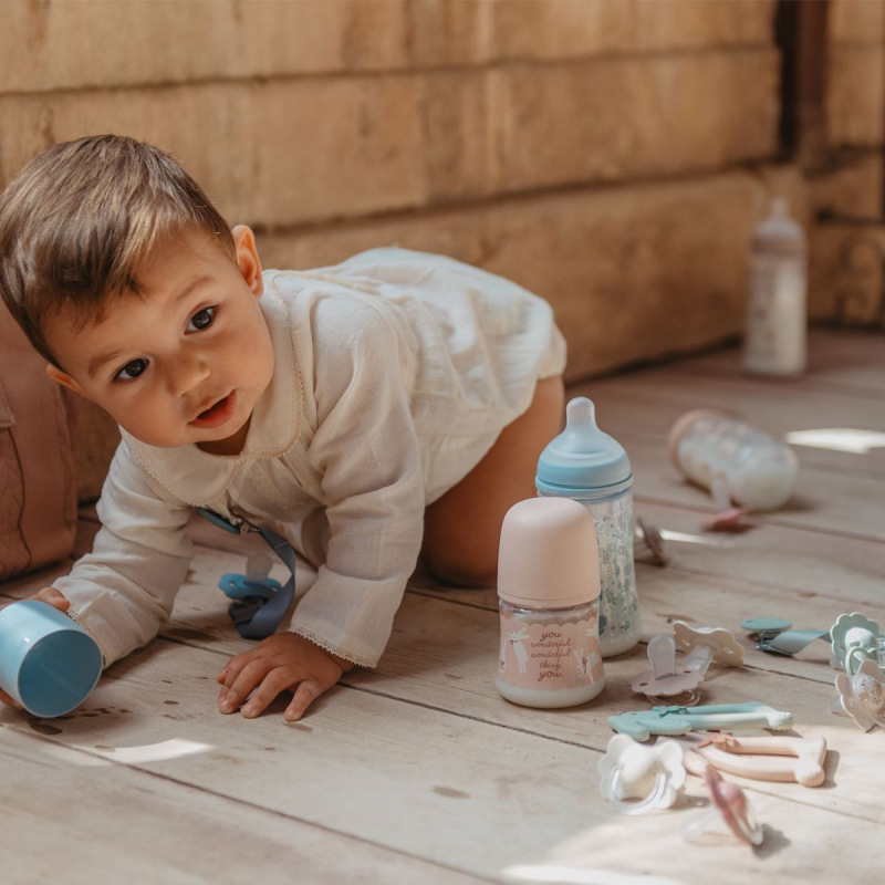 SUAVINEX | DUO krabička na cumlíky WONDERLAND NEW - modrý králik 4