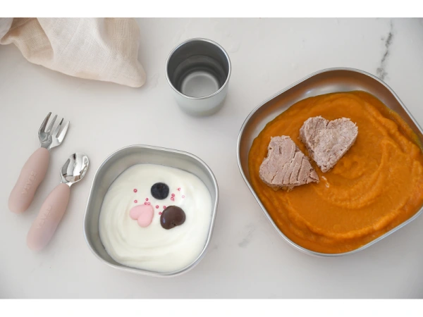 Jedálenská sada nerez 3-dielna Cotton Candy 4