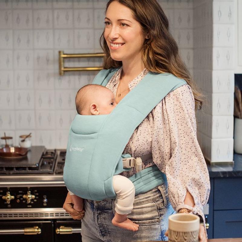 ERGOBABY | Nosič EMBRACE - SOFT KNIT - JADE 3