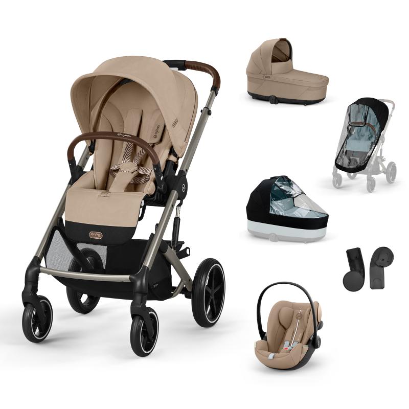 CYBEX BALIOS S Lux 2024 SET L / ALMOND BEIGE + CLOUD G plus