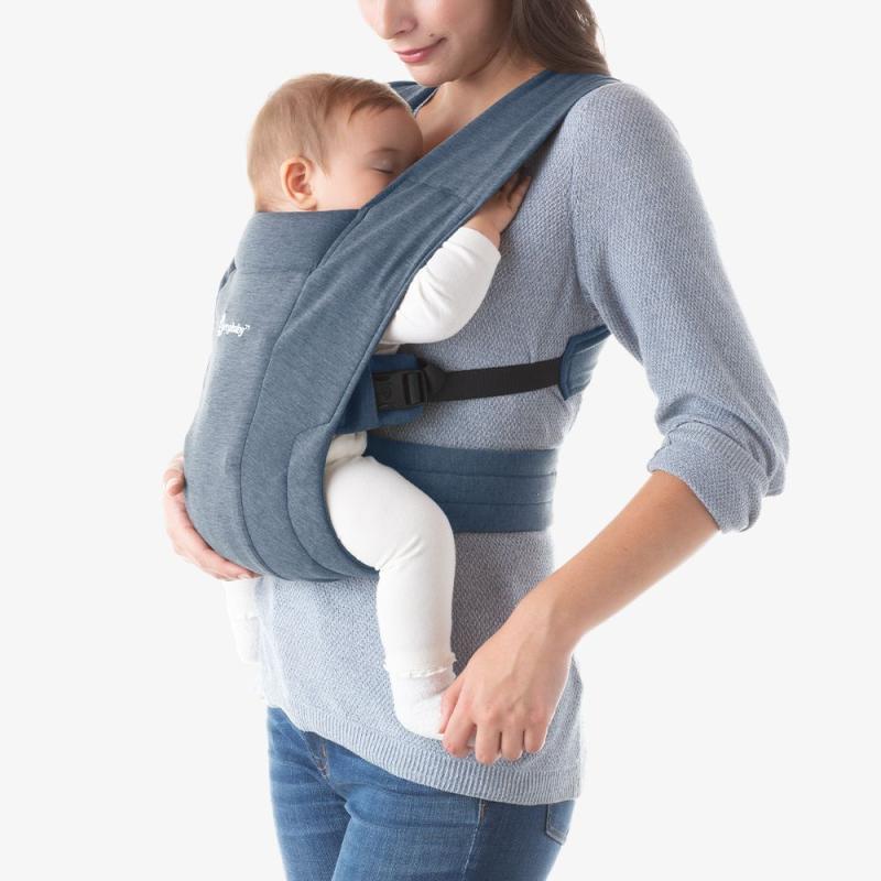 ERGOBABY | Nosič EMBRACE - SOFT KNIT - OXFORD BLUE