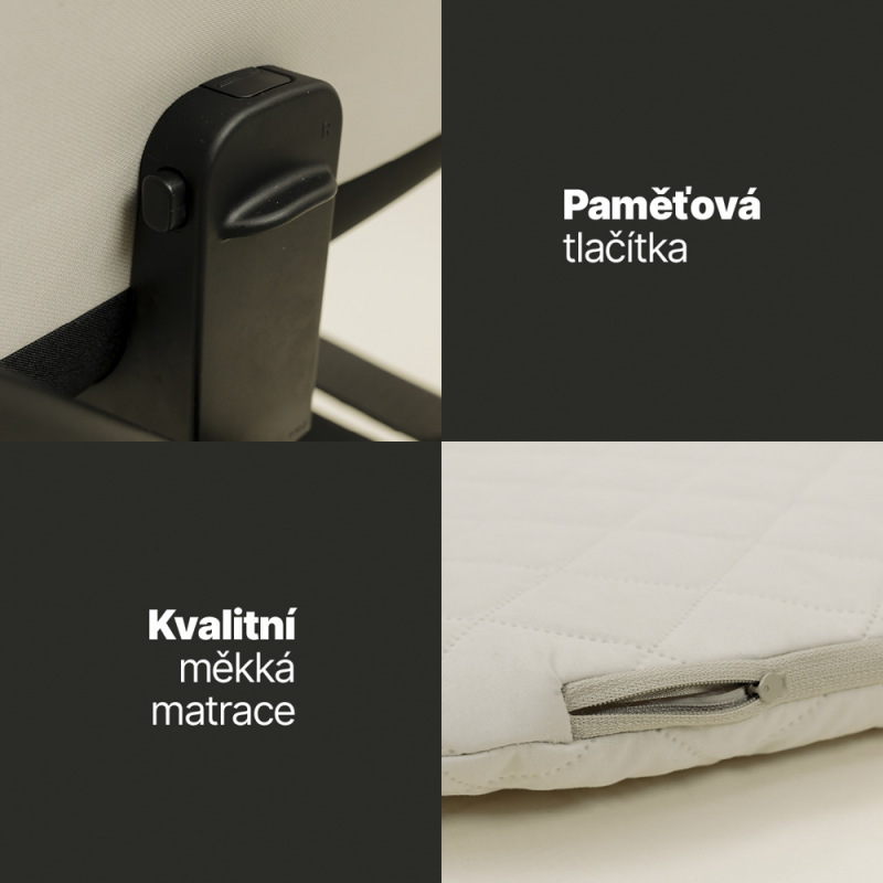 Set kočík Move Cross 5 + hlboká korba Move XL 5 + autosedačka XM podľa vlastného výberu, Shade Grey 11