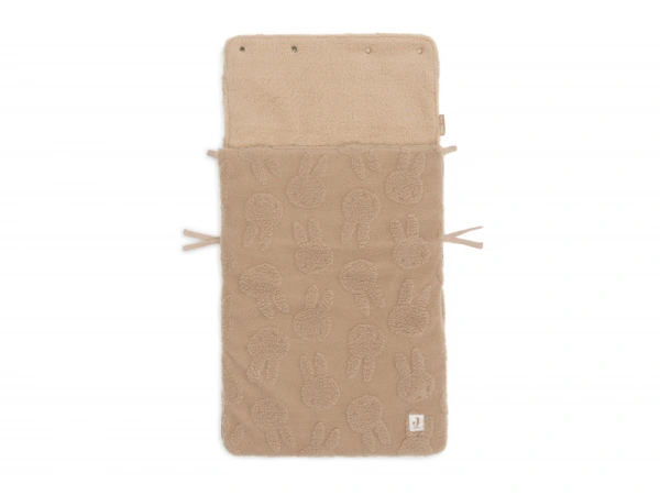 Fusak do autosedačky Miffy Jacquard Teddy Biscuit 2