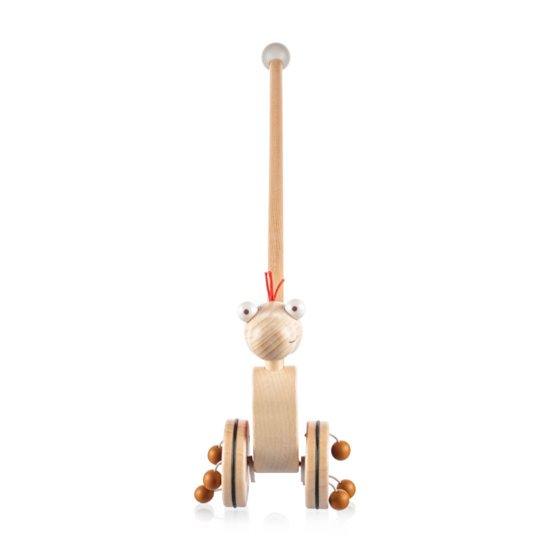 Dřevěný jezdík Dinosaurus, Red 1