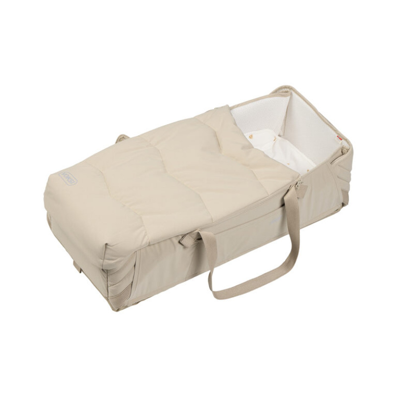 Voksi Carry Me Canopy and Mosquito Net seashell sand 1