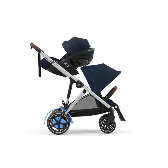 CYBEX Športový kočík E-GAZELLE, faarba OCEAN BLUE (silver rám)