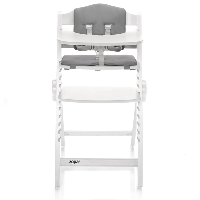 Drevená jedálenská stolička Clipp & Clapp, White 9