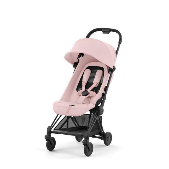 Kočík do lietadla Cybex Coya Peach Pink / Frame Black 2