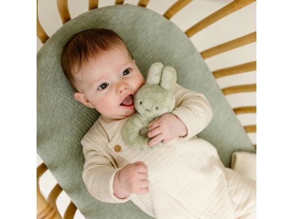 Hrkálka králiček Miffy Green Flower 3