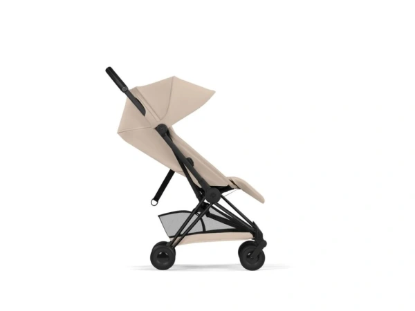 Kočík Cybex Coya Comfort 2026 rám matt black - Cozy Beige 2